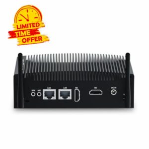 BASAORO Fanless Industrial Mini PC i5