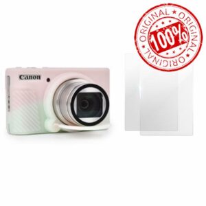 VOVMOEYA SX740 Camera Case Accessories Set[with 2 LCD Tempered Films]