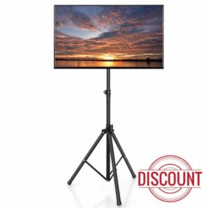 HOMFME Folding Tripod TV Stand