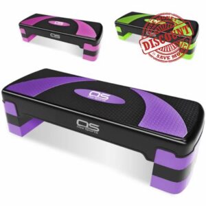 Aerobic Stepper platform -Step Steps board High - Exercise 2-5 Level Adjustable Height Fitness Workout Yoga Pilates Fitness Home Gym Removable Step Rise block