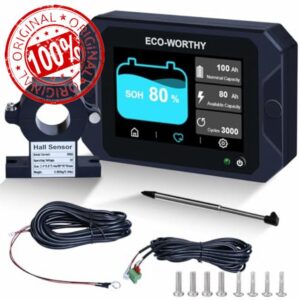 ECO-WORTHY Battery Monitor 300 A 12 V/24 V/36 V/48 V