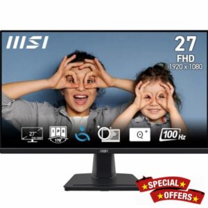 MSI PRO MP275 27 Inch Full HD Office Monitor - 1920 x 1080 IPS Panel