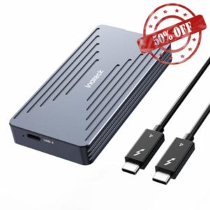 Inateck 40Gbps M.2 NVMe SSD Enclosure