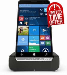 HP Elite x3 (5.96 inch) 3-in-1 Tablet PC Snapdragon (820) 2.15GHz 4GB 64GB eMMC WLAN BT Camera Windows 10 Mobile (Adreno 530) (Renewed)