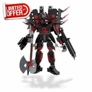 Skibid Toilet Series Building Block Toy