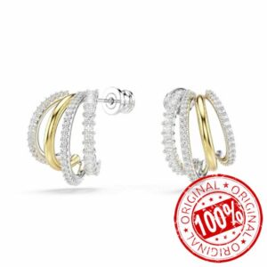 Swarovski Hyperbola Hoop Earrings