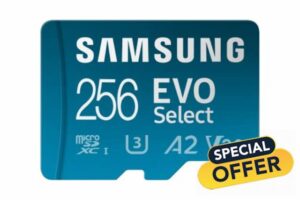 Samsung EVO Select (2024) microSD card + SD adapter