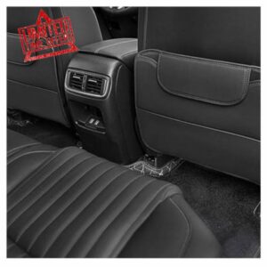 YAYINGHLH Car Seat Back Anti Kick Mat for Porsche Cayenne/Cayenne Coupe
