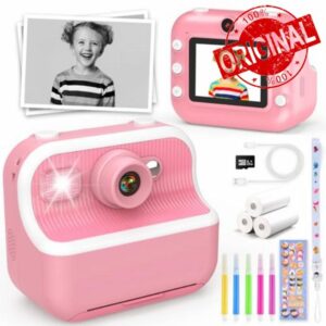 Dancial Kids Instant Print Camera for Girls 4 5 6 7 8 9 10 Year Old