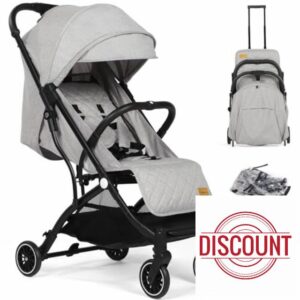 Hello-5ive Lightweight Travel Stroller - Compact Baby Pushchair with Adjustable Seat