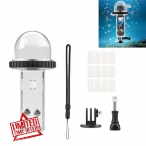 LICHIFIT 40M Waterproof Dive Case for DJI OSMO POCKET 3 Camera Underwater Protective Housing Case Cover Sealed Diving Shell Cage Accessories