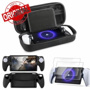 CoBak Accessories Bundle for PlayStation Portal Remote Player - with 2 Screen Protector