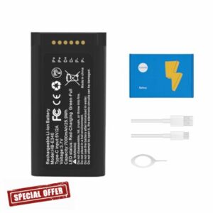 ASMARK Battery Replacement for eufy E340 Video Doorbell Rechargeable Battery Pack