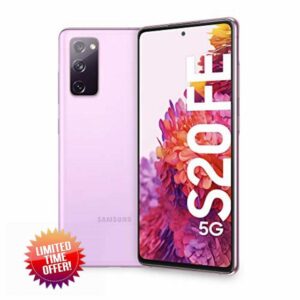 Samsung Galaxy S20 FE 5G Smartphone Cloud Lavender (Renewed)