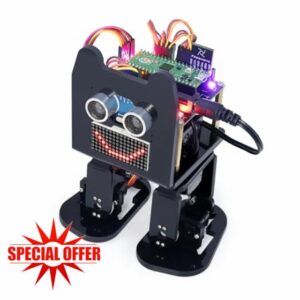 Freenove Bipedal Robot Kit for Raspberry Pi Pico (Included) (Compatible with Arduino IDE)