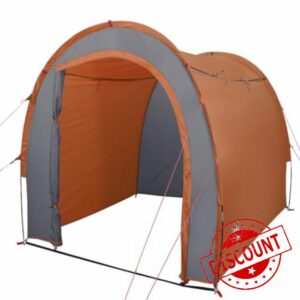 idaXL Outdoor Storage Tent - Water-Resistant 185T Taffeta Camping Shelter