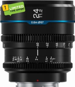 SIRUI Night Walker 24mm T1.2 Cine Lens