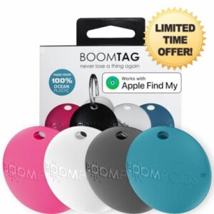 Boompods Boomtag Tracker Tag 4 Pack