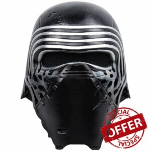 Applysu Kylo Ren Mask Deluxe Black Series Helmet Full Head Kylo Ren Helmet Costume Halloween Masquerade Cosplay Props