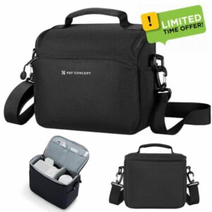 K&F Concept Camera Sling Bag Small Crossbody Camera Case DSLR/SLR/Mirrorless Compact Shoulder Photography Bags for Photographers
