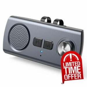 AGPTEK Hands Free Car Phone Kit Bluetooth 5.3