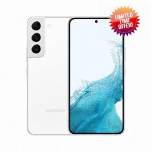 Samsung Galaxy S22 5G 128GB Phantom White (Renewed)