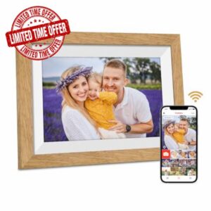 Frameo WiFi Digital Photo Frame Built in 32GB Memory