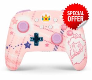 PowerA Enhanced Wireless Controller for Nintendo Switch - Peach