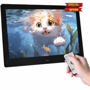 Ysguyyz 7" HD IPS Digital Photo Frame - 1080P Video
