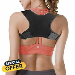 FXJHZH Posture Corrector Posture Clavicle Support Corrector Back Straight Shoulders Brace Strap Correct Bone Care Posture Clavicle Support Belt Support Brace needed