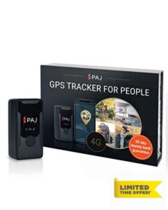 PAJ GPS EASY FINDER 4G - Mini Personal GPS Tracker for Kids