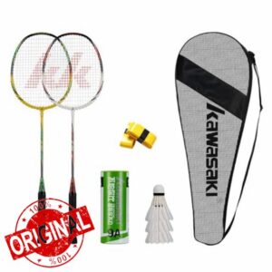 Kawasaki Badminton Racket Set of 2