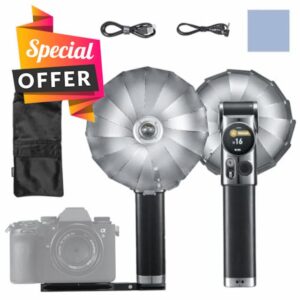 Godox Lux Master Retro Camera Flash GN25 2.4G Wireless Sync TTL Auto Flash HSS Tiltable Flash Head Replacement for Canon Nikon Sony Fujifilm Olympus