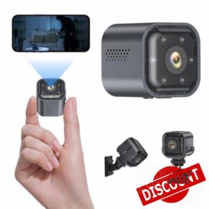WORHUDY Mini Spy Hidden Camera | Dual-Way Talk