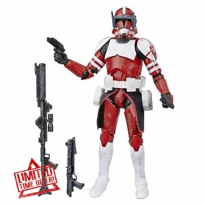Star Wars The Black Series Clone Commander Fox Collectible Action Figure (6”)