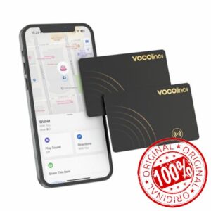 VOCOlinc 2 Pack Wallet Tracker Card