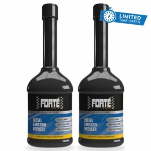 Generic 2× Forte Diesel Emission Reducer 400ml - Cleaner Solution for Emission Control and Enhanced Performance
