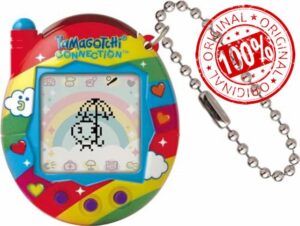 TAMAGOTCHI Bandai Connection Digital Pet Rainbow Sky Shell Virtual Pet Electronic Toy With Infra-Red Connection For Shared Fun | Kids Toys For Girls And Boys Are Great Japanese Gifts