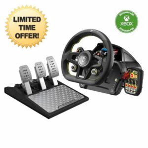 Turtle Beach VelocityOne Race Wheel & Pedal System with Force Feedback