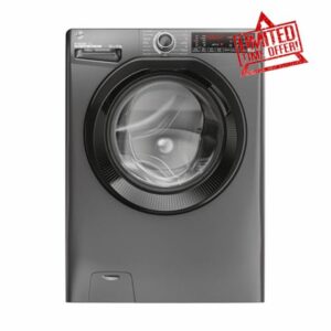 Hoover H3WPS496TAMBR680 Freestanding Washing Machine with LED Display