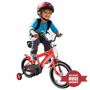CUMELLIIR 14 inch Bike with Stabilisers
