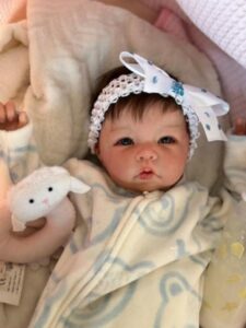 Zero pam Reborn Dolls Girl 50cm Realistic Baby Doll Newborn Real Life Like Reborn Babies That Look Real Life Size Silicone Reborn Baby Dolls Soft Cloth Body With Accessories