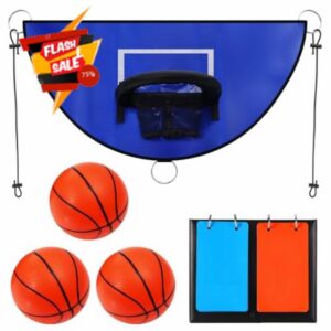 Trampoline Basketball Hoop