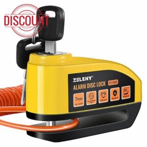 ZELENY Motorbike Disc Lock Motorcycle Lock