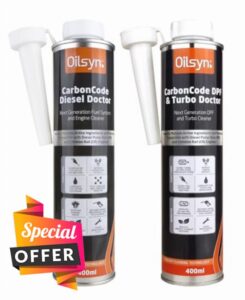Oilsyn CarbonCode Diesel Doctor and DPF & Turbo Dr Combo Pack - 2 x 400ml