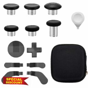 LINXINS 13 in 1Metal Thumbsticks for Xbox Elite Controller Series 2 Accessories