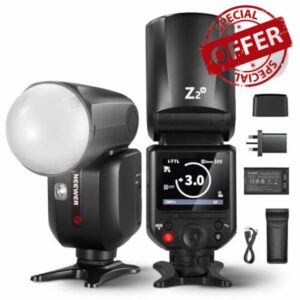 NEEWER Z2-N 2.4G TTL Round Head Flash Speedlite for Nikon