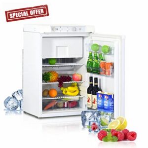 Techomey Gas Fridge Freezer 100L