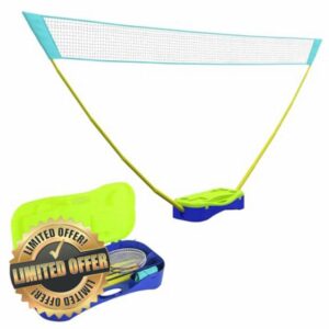 SPORTNOW Badminton Set with Volleyball Net