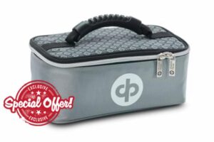 Drakes Pride Silver 2 Bowl Bag
